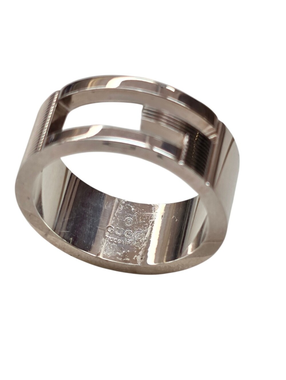 Brand New Gucci Ring Size 13 (Us Size 6.5) Unisex Retails $295 - Picture 4 of 7